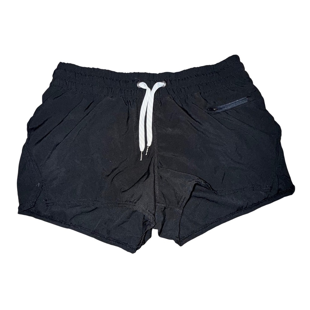 Vuori Clementine 2.0 Shorts Womens S Black Running Athletic Workout Gorpcore